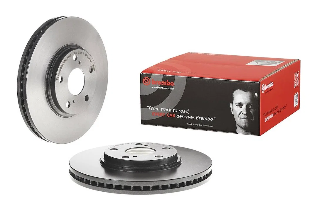09A11011C02 – BREMBO Brake Rotor, Vented One Piece Design Wheel Bolt Pattern 5 x 114.3 Millimeter 296 Millimeter Diam...